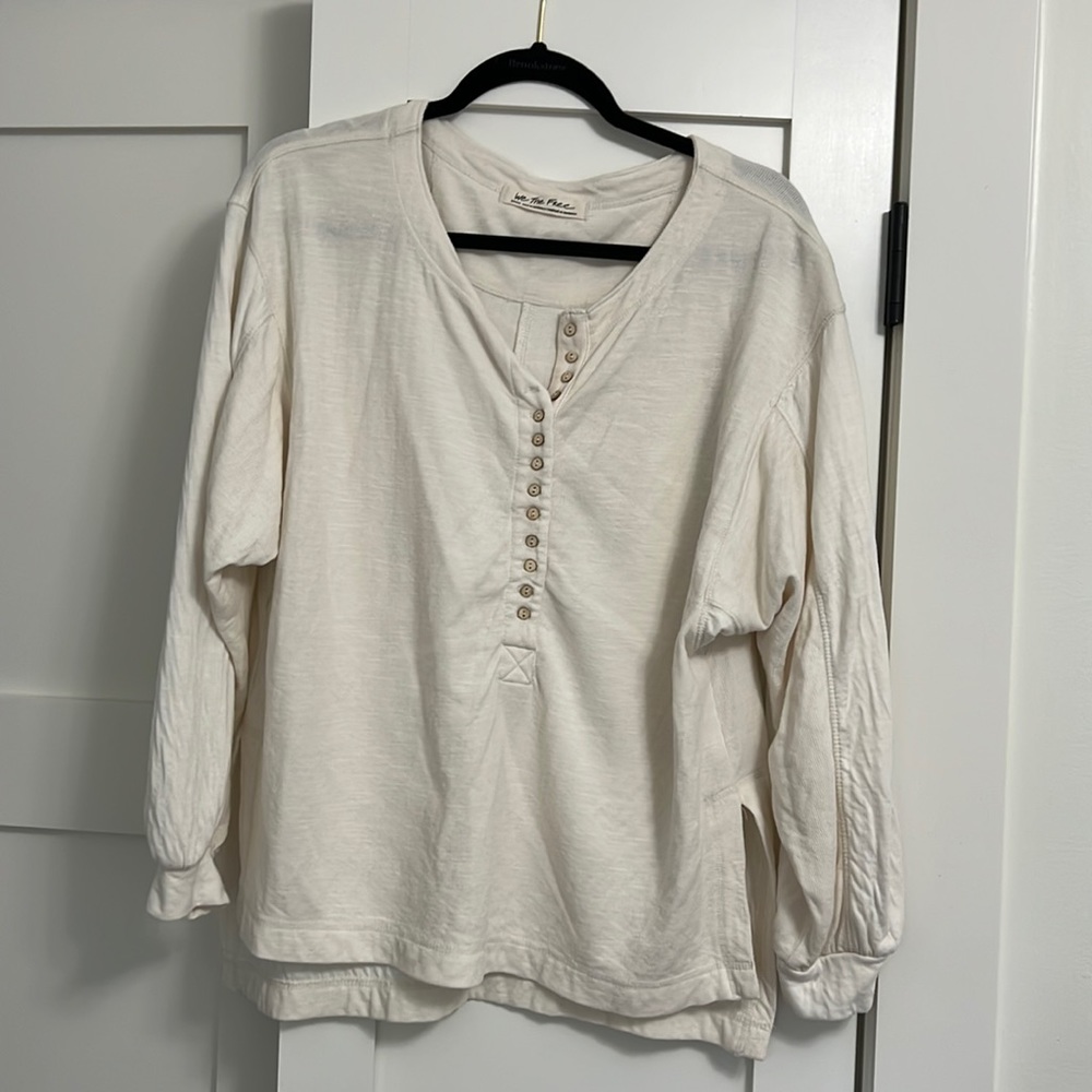 Free People long sleeve shirt